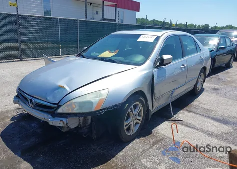 2006 Honda Accord Ex из США, поврежденный, VIN 1HGCM56706A153405